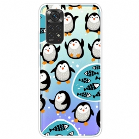 Skal För Xiaomi Redmi Note 11 Pro 4G / 5G Pingviner Och Fiskar
