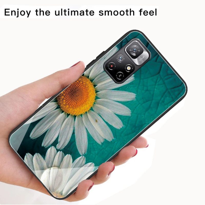 Skal För Xiaomi Redmi Note 11 Pro Plus 5G Daisy Härdat Glas