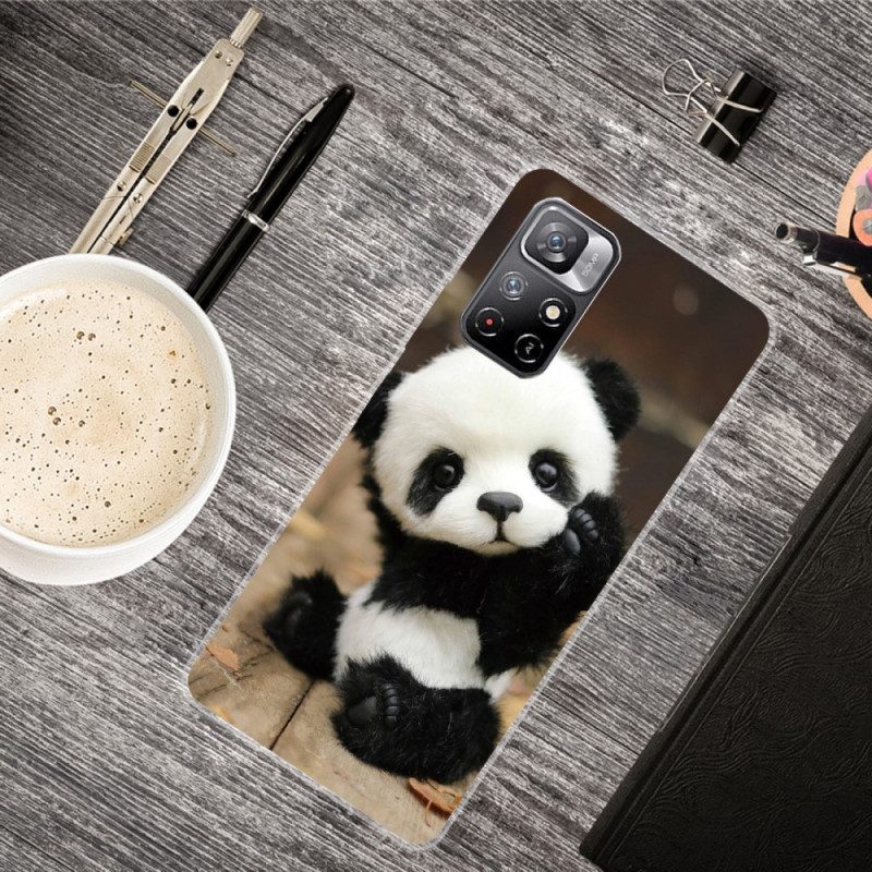 Skal För Xiaomi Redmi Note 11 Pro Plus 5G Flexibel Panda