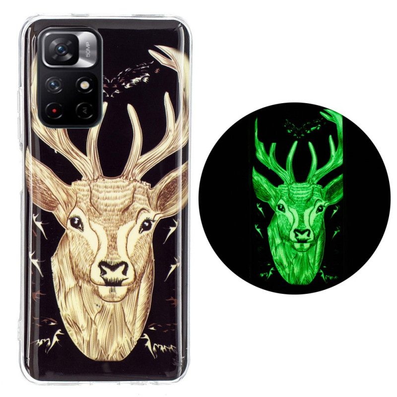 Skal För Xiaomi Redmi Note 11 Pro Plus 5G Fluorescerande Majestic Stag