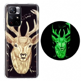 Skal För Xiaomi Redmi Note 11 Pro Plus 5G Fluorescerande Majestic Stag