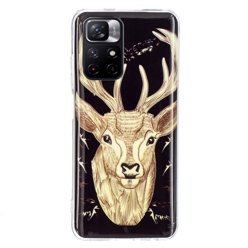 Skal För Xiaomi Redmi Note 11 Pro Plus 5G Fluorescerande Majestic Stag