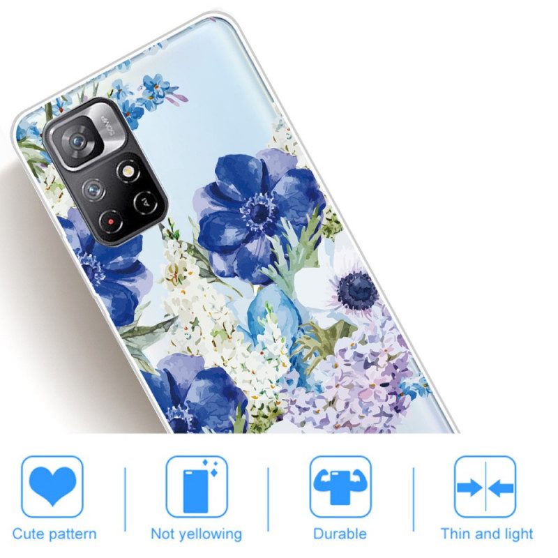 Skal För Xiaomi Redmi Note 11 Pro Plus 5G Förtrollade Blommor