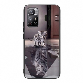 Skal För Xiaomi Redmi Note 11 Pro Plus 5G Härdat Glas Ernest The Tiger