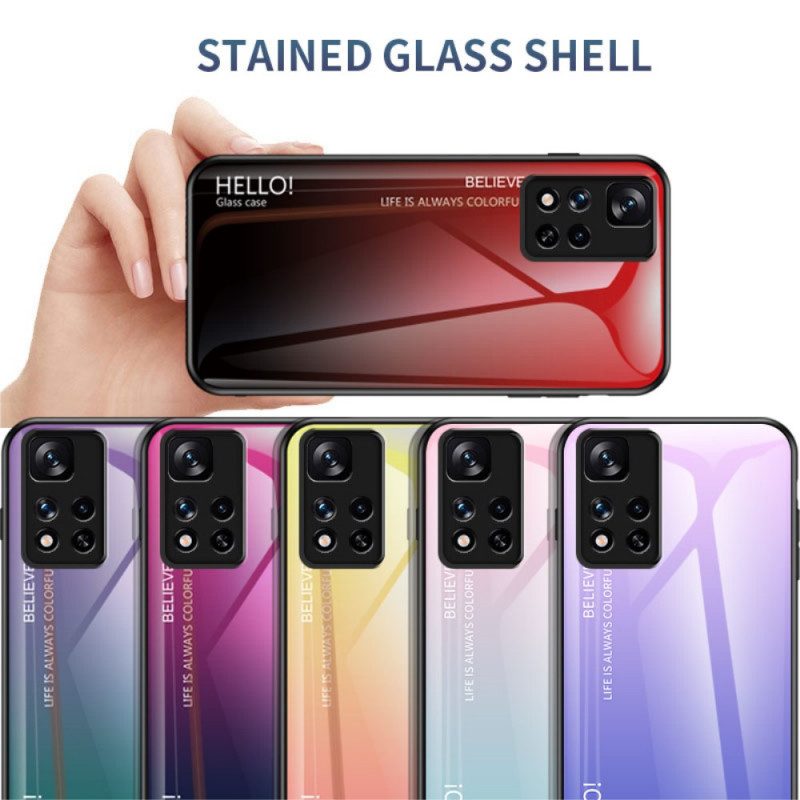 Skal För Xiaomi Redmi Note 11 Pro Plus 5G Hej Härdat Glas