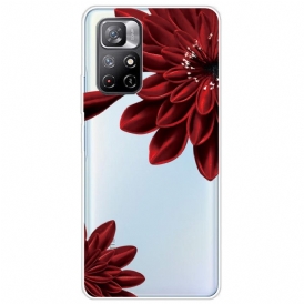 Skal För Xiaomi Redmi Note 11 Pro Plus 5G Röda Blommor