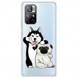 Skal För Xiaomi Redmi Note 11 Pro Plus 5G Roliga Hundar