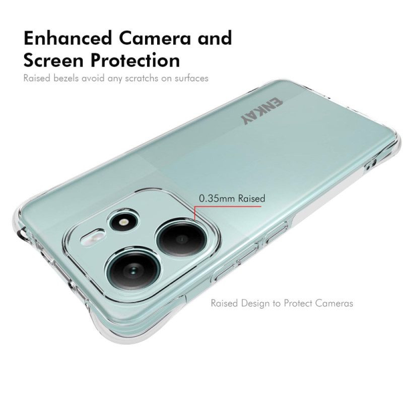 Skal För Xiaomi Redmi Note 14 4g Transparent Enkay