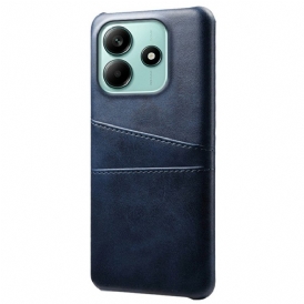 Skal För Xiaomi Redmi Note 14 5g Korthållare Med Lädereffekt