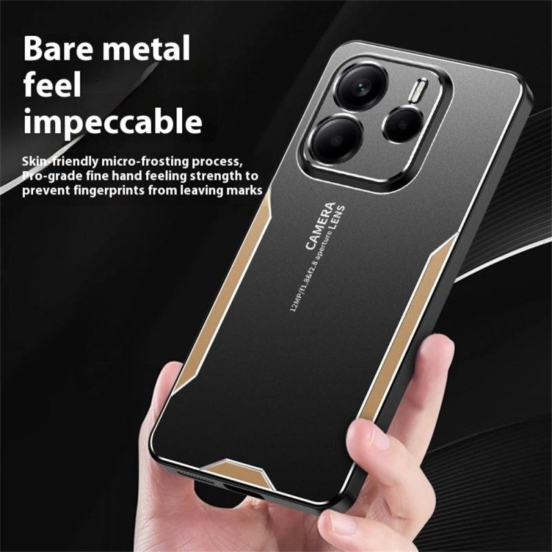 Skal För Xiaomi Redmi Note 14 5g Metallisk Effekt