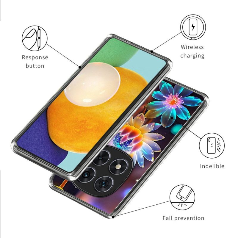 Skal För Xiaomi Redmi Note 14 Pro 4g Färgglada Blommor