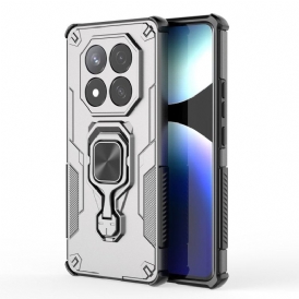 Skal För Xiaomi Redmi Note 14 Pro 4g Ultratålig Med Roterande Stativ