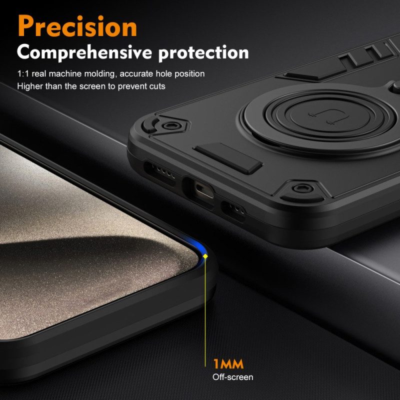 Skal För Xiaomi Redmi Note 14 Pro 5g Roterande Stativ