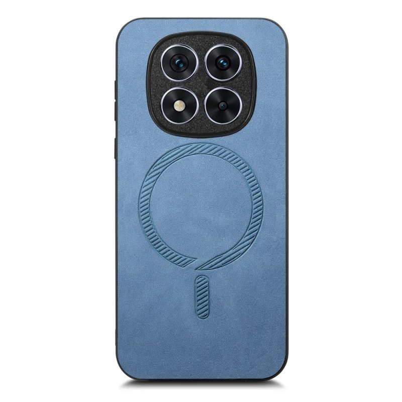 Skal För Xiaomi Redmi Note 14 Pro Plus 5g Magsafe-kompatibel Lädereffekt