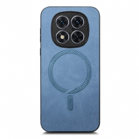 Skal För Xiaomi Redmi Note 14 Pro Plus 5g Magsafe-kompatibel Lädereffekt