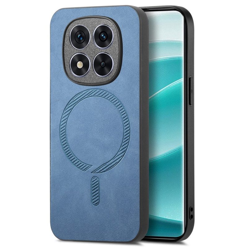Skal För Xiaomi Redmi Note 14 Pro Plus 5g Magsafe-kompatibel Lädereffekt
