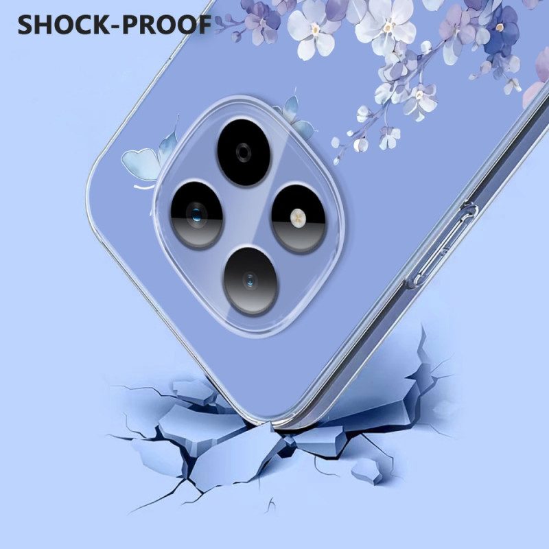 Skal För Xiaomi Redmi Note 15 Pro 5g Blommönster