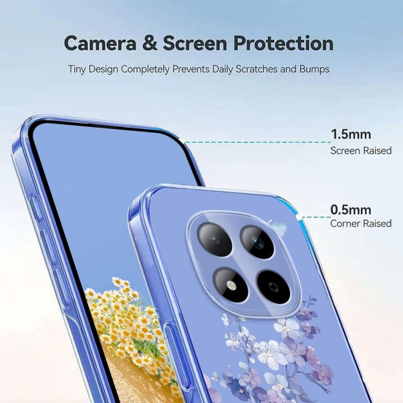 Skal För Xiaomi Redmi Note 15 Pro 5g Blommönster