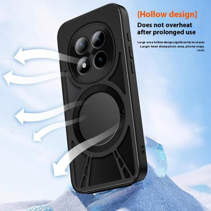 Skal För Xiaomi Redmi Note 15 Pro 5g Magnetisk Med Värmeavledning
