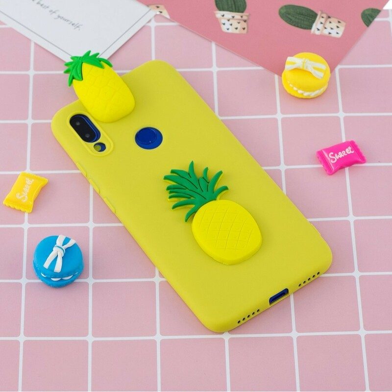 Skal För Xiaomi Redmi Note 7 3d Ananas