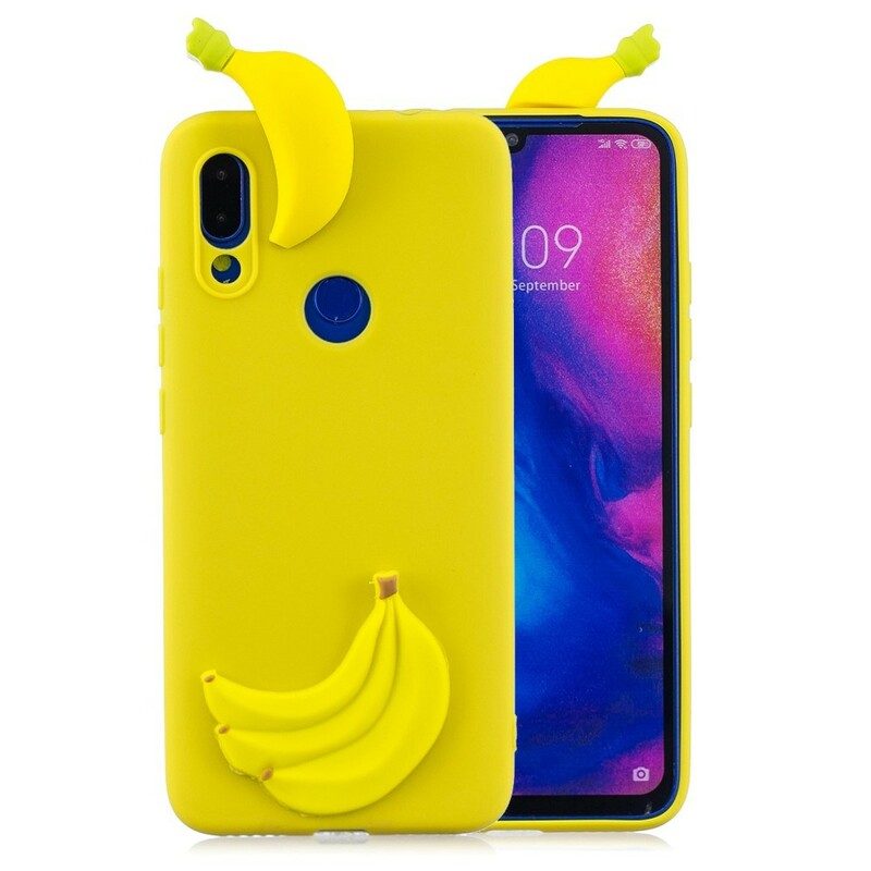 Skal För Xiaomi Redmi Note 7 3d Banan