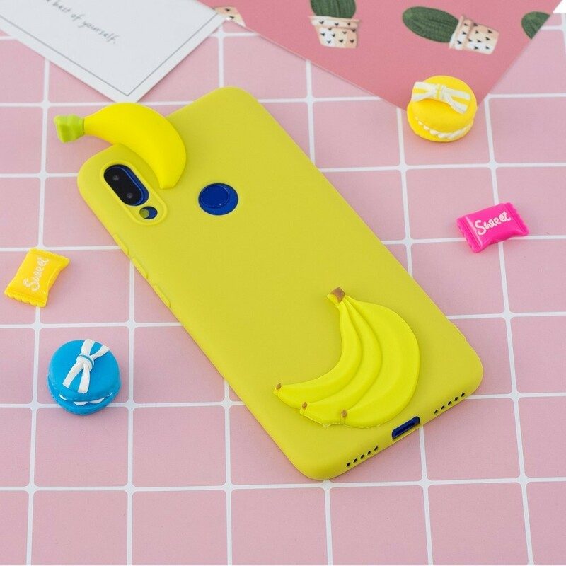 Skal För Xiaomi Redmi Note 7 3d Banan