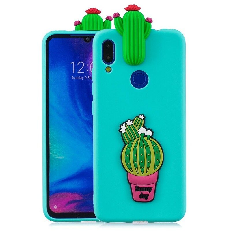 Skal För Xiaomi Redmi Note 7 3d Cactus Madness