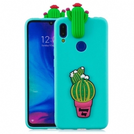 Skal För Xiaomi Redmi Note 7 3d Cactus Madness