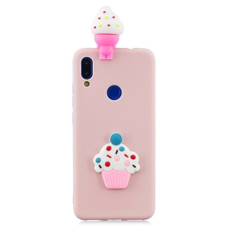 Skal För Xiaomi Redmi Note 7 3d Cup Cake