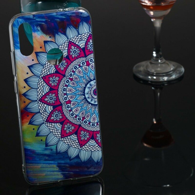 Skal För Xiaomi Redmi Note 7 Fluorescerande Färgglada Mandala