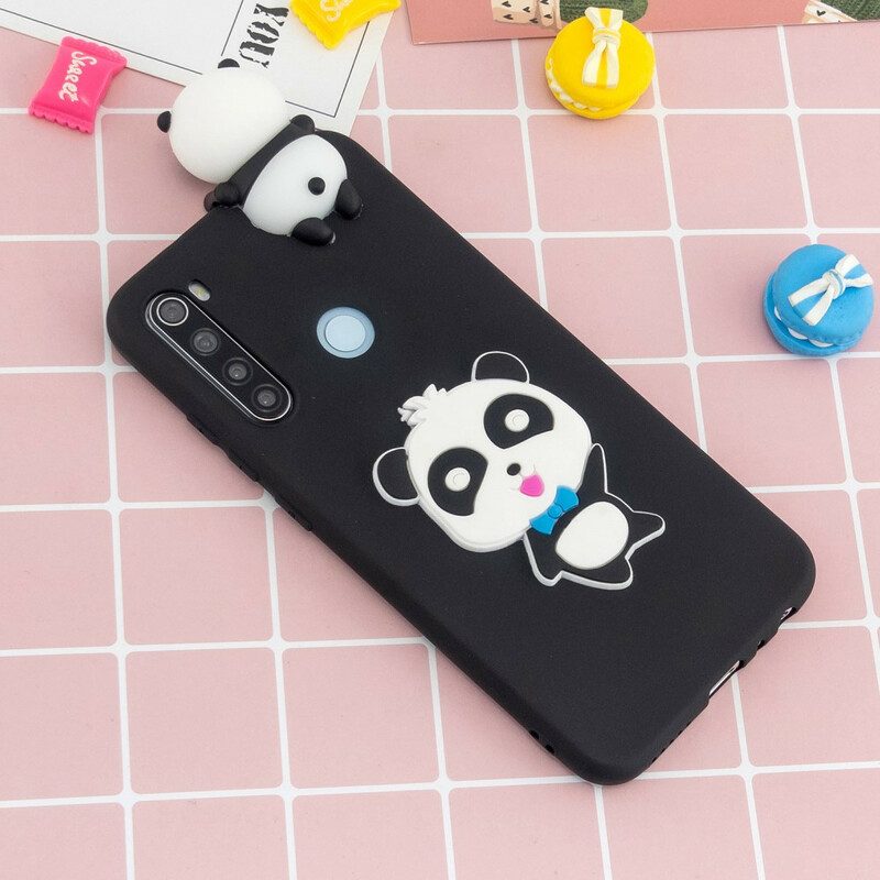 Skal För Xiaomi Redmi Note 8 3d Min Panda