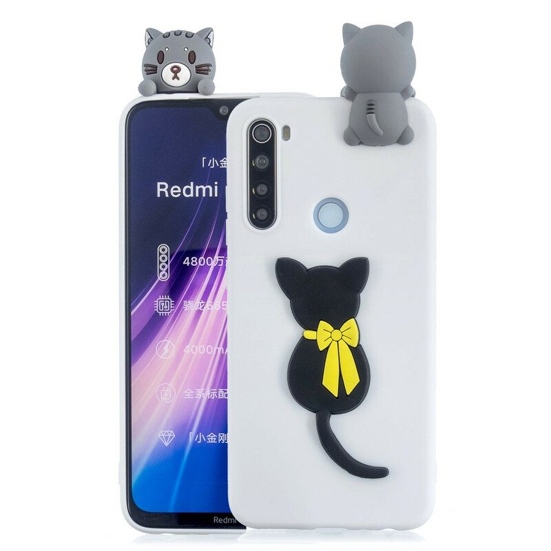 Skal För Xiaomi Redmi Note 8 Charmig Fitta 3d