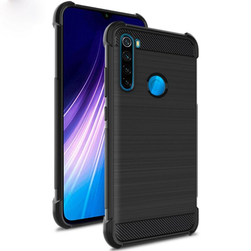 Skal För Xiaomi Redmi Note 8 Imak Borstad Kolfiber