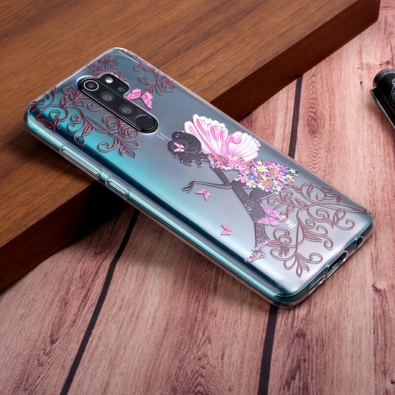 Skal För Xiaomi Redmi Note 8 Pro Blomsterfe