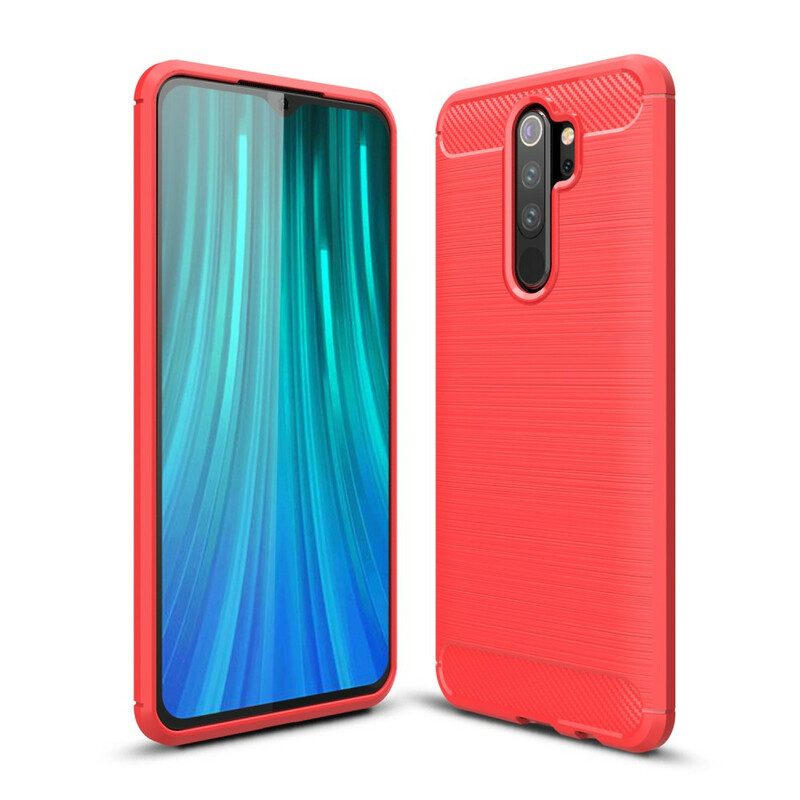 Skal För Xiaomi Redmi Note 8 Pro Borstad Kolfiber