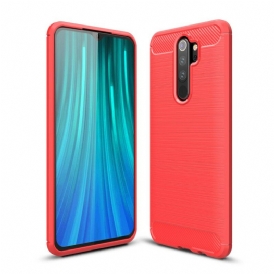 Skal För Xiaomi Redmi Note 8 Pro Borstad Kolfiber