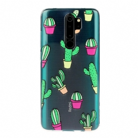 Skal För Xiaomi Redmi Note 8 Pro Flera Kaktusar