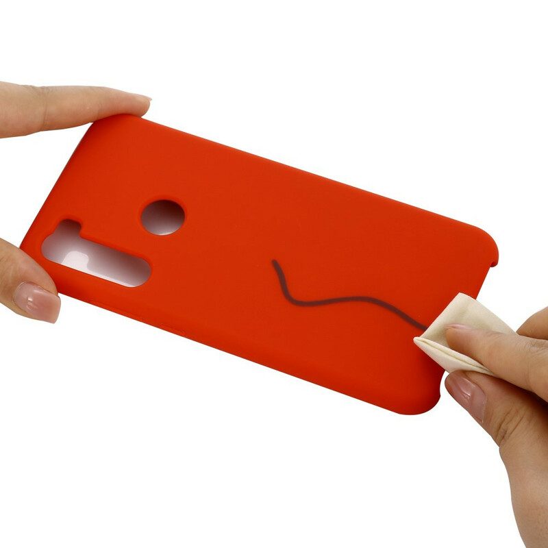 Skal För Xiaomi Redmi Note 8 Silikonvätska