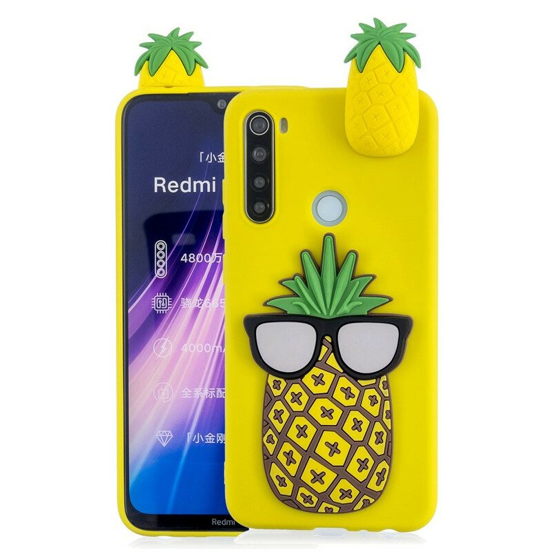 Skal För Xiaomi Redmi Note 8T 3d Ananas