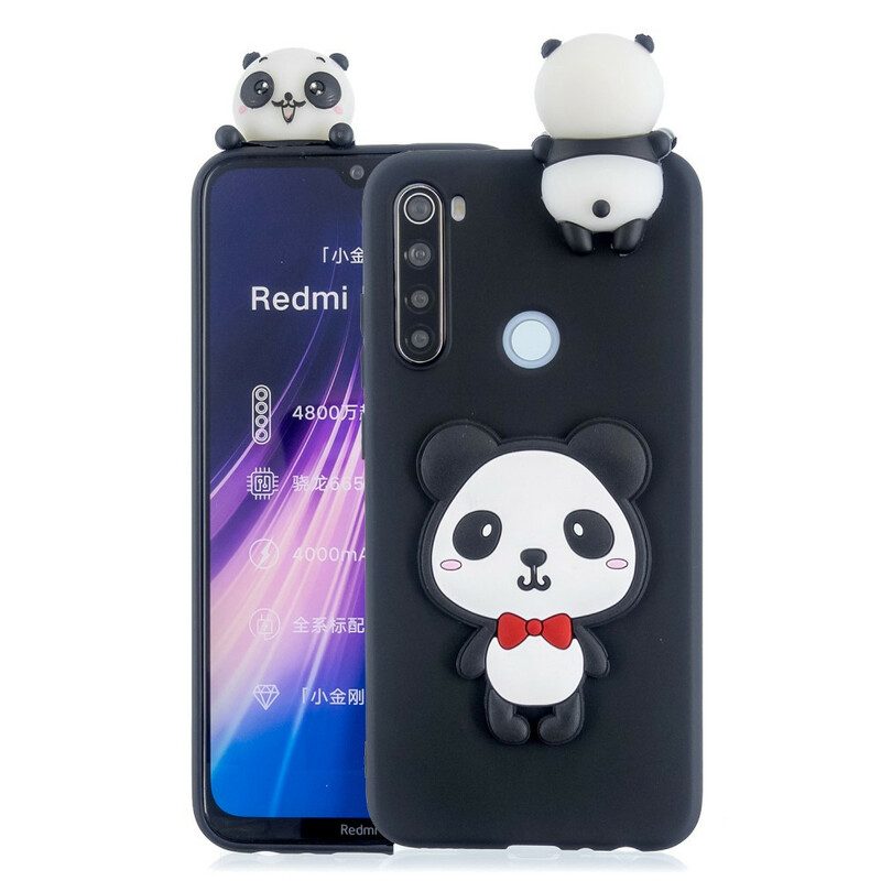 Skal För Xiaomi Redmi Note 8T 3d Min Panda