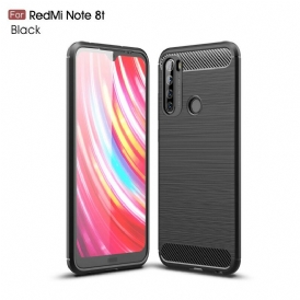 Skal För Xiaomi Redmi Note 8T Borstad Kolfiber