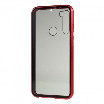 Skal För Xiaomi Redmi Note 8T Härdat Glas Och Metall Fram Och Bak