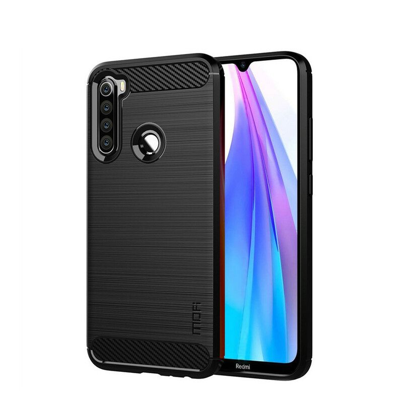 Skal För Xiaomi Redmi Note 8T Mofi Borstad Kolfiber