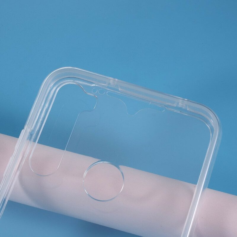 Skal För Xiaomi Redmi Note 8T Transparent Fram- Och Baksida
