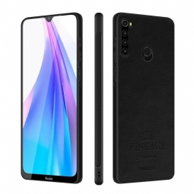 Skal För Xiaomi Redmi Note 8T Vintage Lädereffekt Pinwuyo