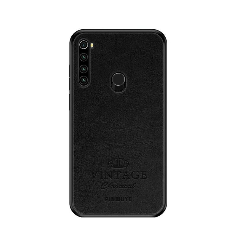 Skal För Xiaomi Redmi Note 8T Vintage Lädereffekt Pinwuyo