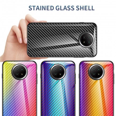 Skal För Xiaomi Redmi Note 9 5G / 9T 5G Kolfiberhärdat Glas