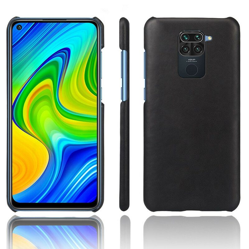 Skal För Xiaomi Redmi Note 9 Ksq Lädereffekt