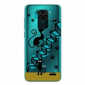 Skal För Xiaomi Redmi Note 9 Roliga Katter