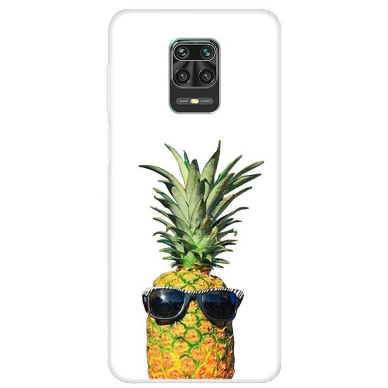 Skal För Xiaomi Redmi Note 9S / Note 9 Pro Glasögon Ananas